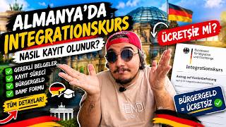 ALMANYA’DA INTEGRATIONSKURS’A NASIL KAYIT OLUNUR? 🇩🇪 | BÜRGERGELD ALANLARA ÜCRET
