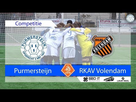 Competitie O11-1: PURMERSTEIJN vs  RKAV Volendam