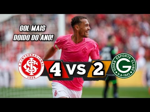 O GOL MAIS LOUCO DO ANO | Internacional  4 x 2 Goiás - Gols - Brasileirão 2022
