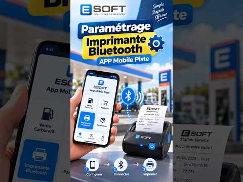 Paramétrage Imprimante Bluetooth