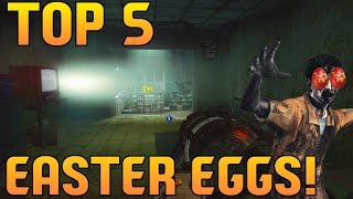 CoD Top 5 - Top 5 BEST Hidden Easter Eggs In CoD! (CoD Zombies Best Easter Eggs)