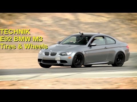 BMW E92 M3 Yokohama AD08 tires and Advan RSII wheels - Technik