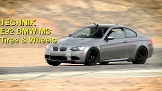 BMW E92 M3 Yokohama AD08 tires and Advan RSII wheels - Technik
