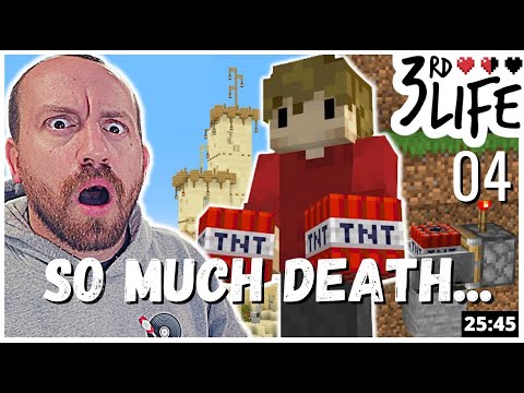 SO MUCH DEATH! Grian 3rd Life: Episode 4 - I HAVE A PLAN (REACTION!)
