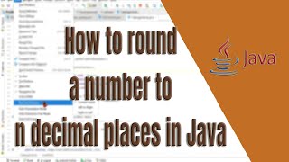 How to Round a Number to n Decimal Places in Java