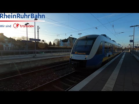 Rhein-Ruhr-Bahn RB 31 Alstom Lin 41Ankunft/Arrival | UHD 60 fps