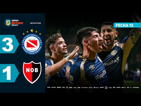 ARGENTINOS 3 - 1 NEWELL'S | Resumen del partido | #TorneoBetano Clausura 2025