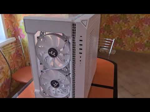 Thermaltake View 51 ARGB grūdintas stiklas – sniegas video
