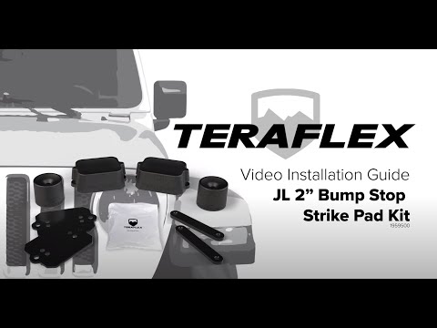 TeraFlex Install: JL Bump Stop Strike Pad Kit