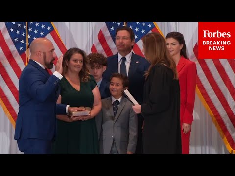 BREAKING NEWS: Florida Gov. Ron DeSantis Announces Jay Collins Will Be His New Lt. Governor