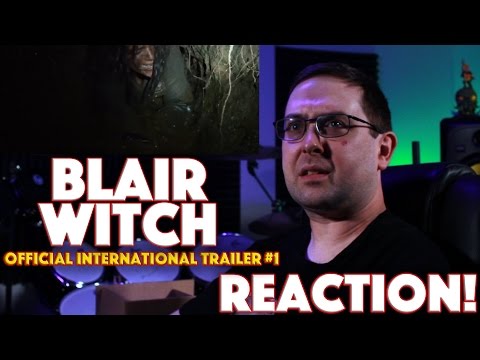 REACTION! Blair Witch Official International Trailer #1 - Horror Movie 2016