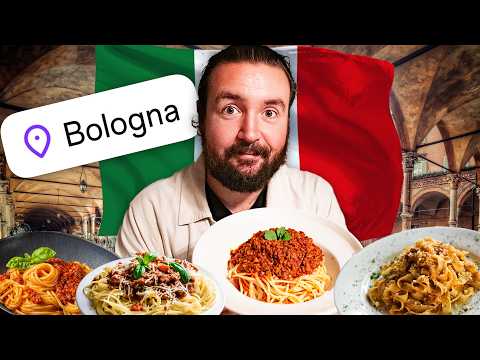 Ich TESTE die BESTE BOLOGNESE in BOLOGNA ITALIEN