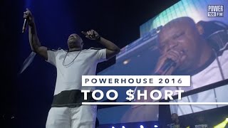 Too $hort Performs &#39;Shake That Monkey&#39; LIVE At Powerhouse 2016