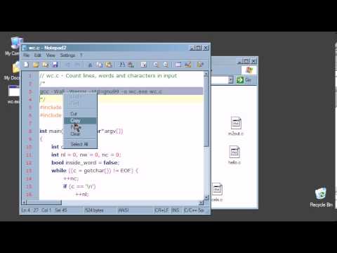 C99 Tutorial Part 9 - Counting words in the input