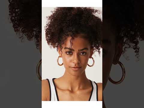 Round Chunky Hoops розово-золотистые массивные серьги-кольца - фото 1 - id-p2379339283