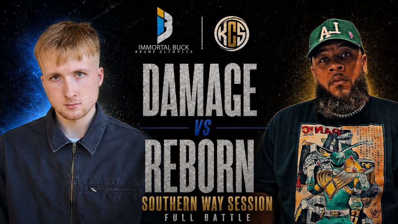 Damage vs Reborn | KCS x Southern Way | Full Krump Battle