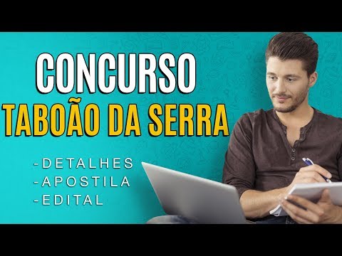 Concurso Prefeitura de Taboão da Serra - Edital e Apostila para Guarda Municipal