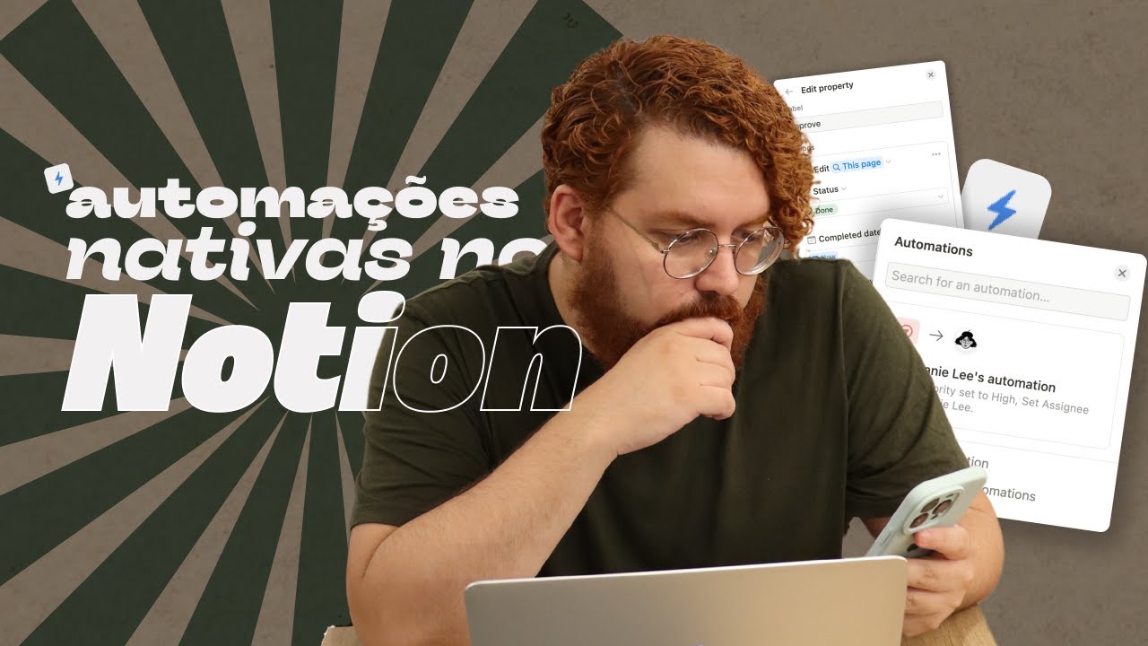 Como usar as automações do Notion | Sebastian Baltazar, Mago do Notion
