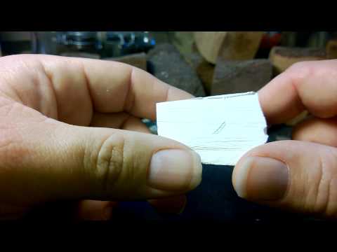 The Block Meerschaum Scratch Test