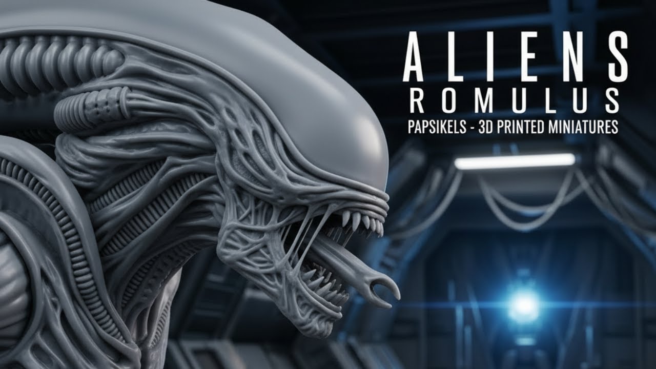 Aliens Romulus - Papsikels - 3D Printed Miniatures