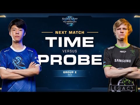 TIME vs Probe TvP - Ro32 Group E - WCS Winter - Americas