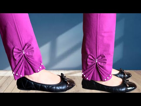 Winter Trouser Design 2025 || #nabiladressingdesigner