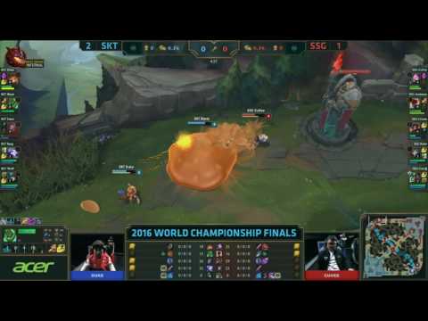 [2016 S6 Worlds] Finals - SKT vs SSG - Game 4 - League of Legends - SK Telecom T1 vs Samsung Galaxy