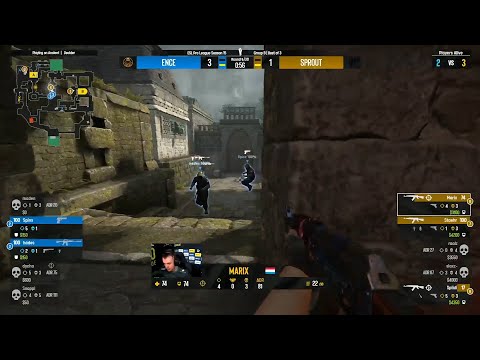 Marix vs 2 knifes | ENCE vs Sprout - ESL Pro League Season 15