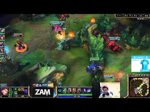 [Ranked 5s] C9 Hai / bigfatlp / Chauster / TheOddOne / Wingsofdeathx - Blitzcrank Gameplay