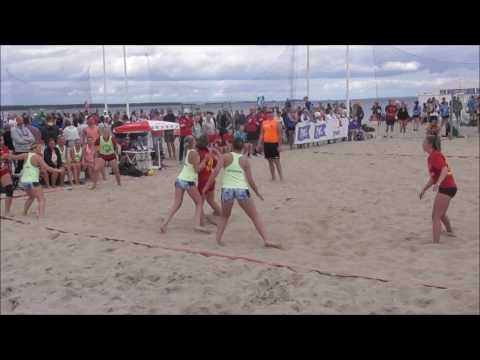 Åhus Beachhandboll 2017 Karlshamns HF - Kärra HF 2