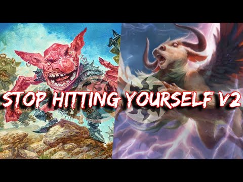 Stop Hitting Yourself v2 - Boros Capridor in Historic - Mtg Magic Arena Deck Tech and Game Play
