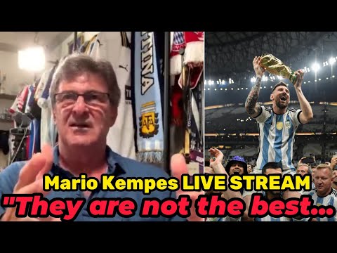 Mario Kempes makes it clear that Messi-led Argentina national team is not the greatest in history