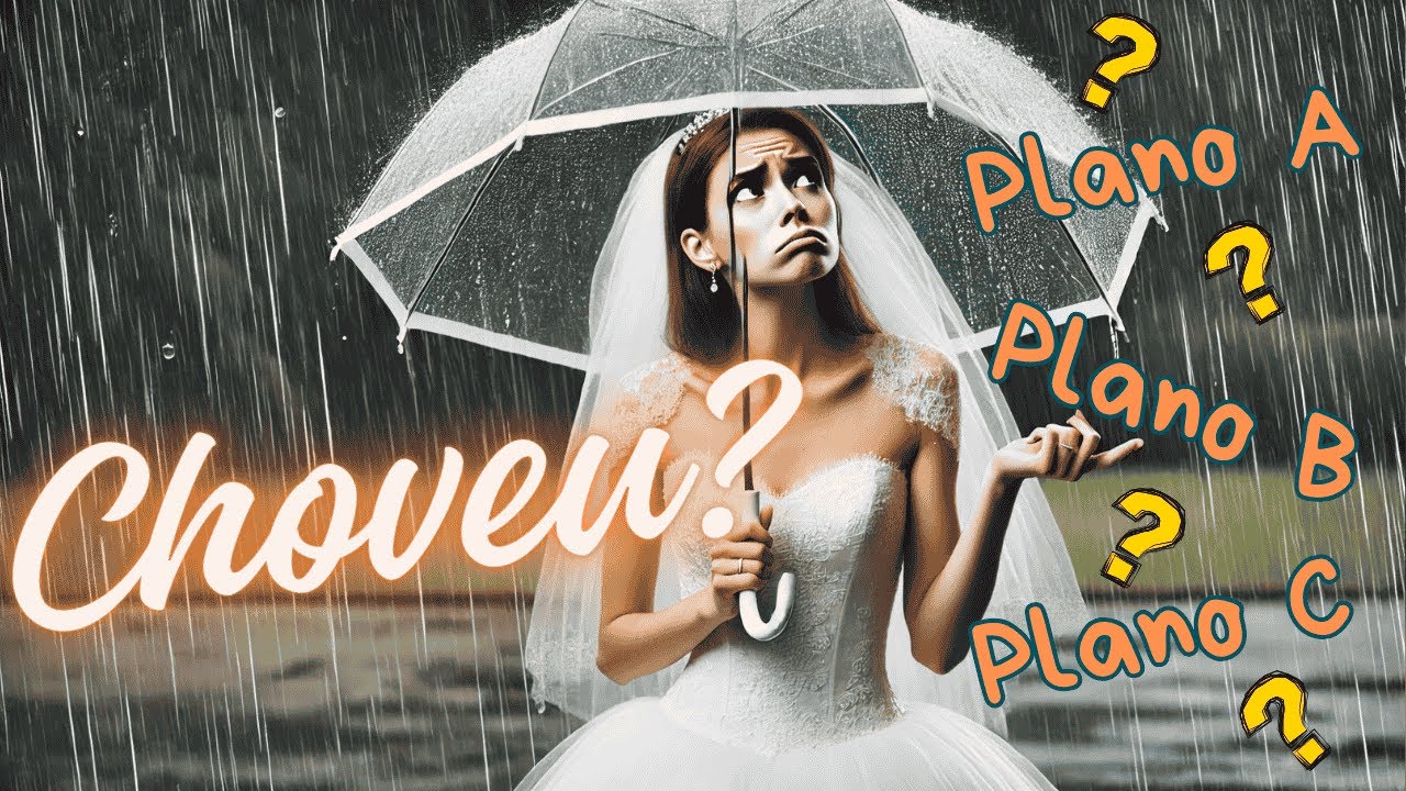 O que fazer se chover? PLANO B para casamentos ao ar livre