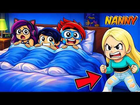 OUR NANNY IS MEAN in ROBLOX | Kori