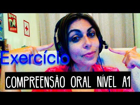 Exercício de Compreensão oral em francês nível A1