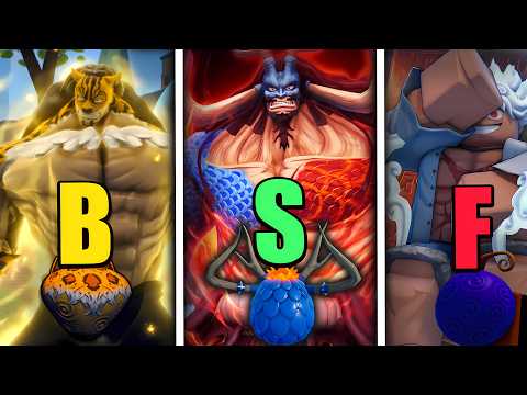Haze Seas | BEST DEVIL FRUIT TIER LIST (WORST TO BEST)