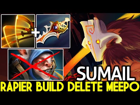 SUMAIL [Juggernaut] Rapier Slash Pure Damage Delete Meepo Dota 2