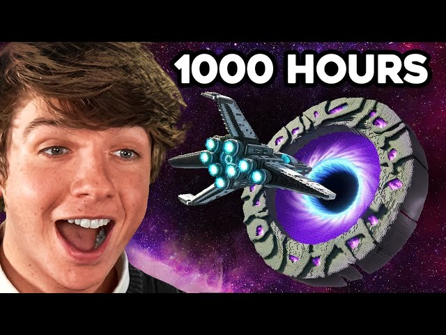1 vs 1,000 Hour Minecraft Build! SDDEFAULT Thumbnail