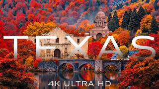 Autumn in Texas 4K UHD 🍂 Golden Prairies, Scenic Rivers & Fiery Hill Country Landscapes