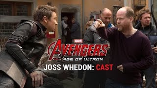 Joss Whedon  propos du casting de Marvel's Avengers : l're d'Ultron