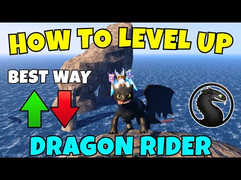 How To Level Up Fast in How To Train Your Dragon | Best Way To Level Up Dragon Rider | Roblox
