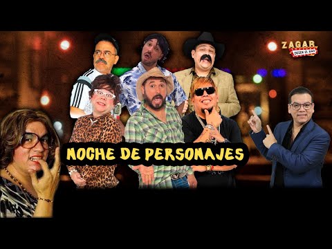 Zagar desde el Bar “Noche de Personajes” con Tito El Ranchero, El Chulo y Pini Ramones.