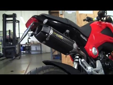 Two Brothers Racing: Tarmac Exhaust System - Honda Grom - Teaser