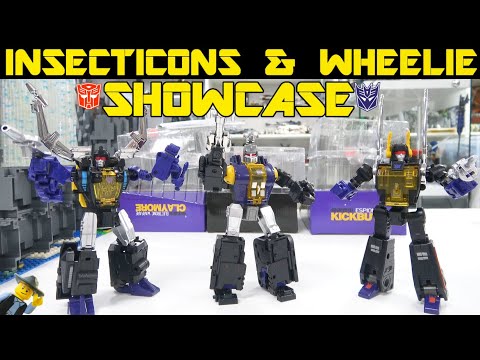 Badcube Insecticons & X-Transbots Wheelie - Transformer Showcase