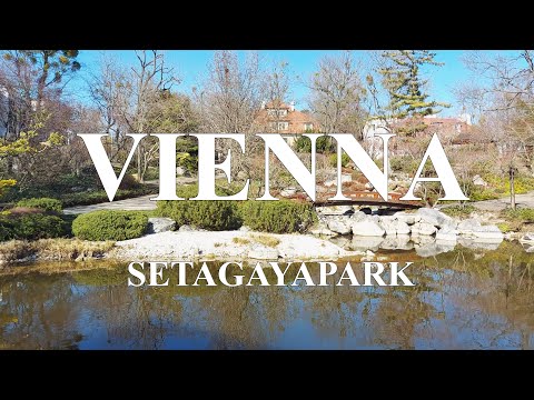 Strauss Lanner Park to Setagayapark, Döbling; Vienna Walking Tour 4k UHD 30fps
