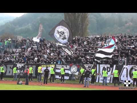 Grobari u Lučanima | Mladost - Partizan 05.10.2014