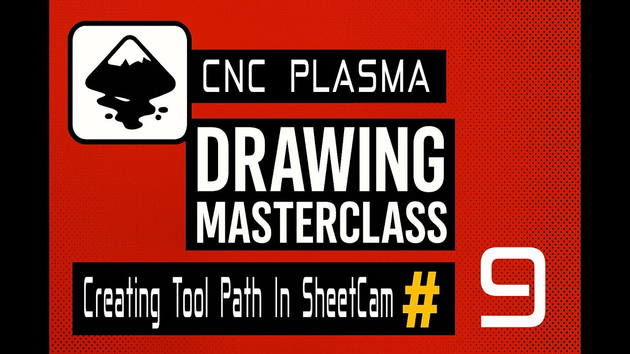 Inkscape Drawing Masterclass Episode 9 - Creating a Toolpath In SheetCam