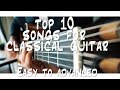 TOP 10 songs for CLASSICAL guitar you should know