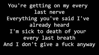 Green Day -  Let yourself go ( lyrics )