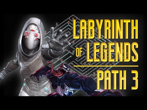 Labyrinth of Legends | Path 3 (Guillotine, Miles, Cyclops, Ultron) | Marvel Contest of Champions